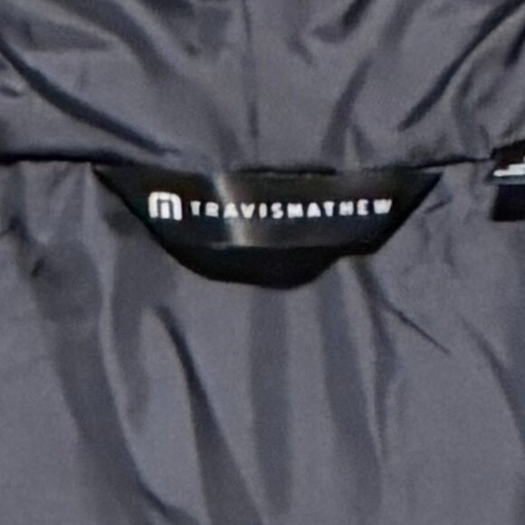 Travis Mathew Torch Runner Color-Block Quilted Hooded Jacket Size Large - Picture 9 of 9